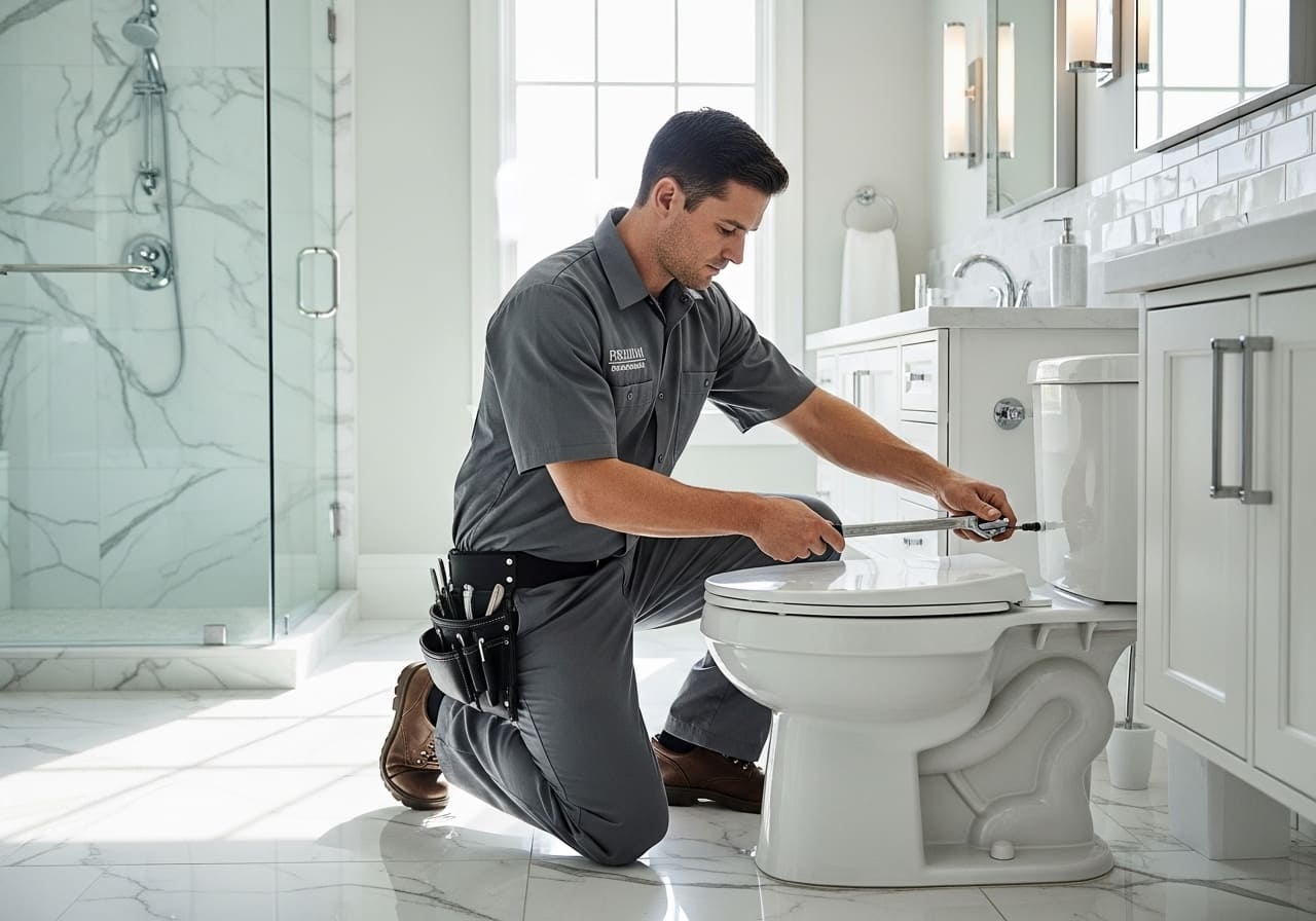 Toilet Repair & Installation in Harleton