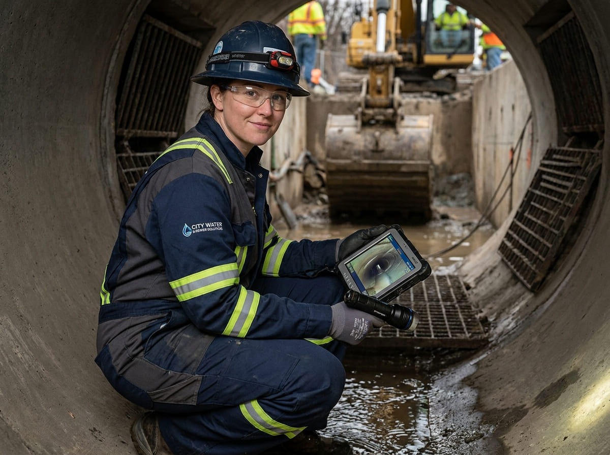 Sewer Line Inspection & Replacement in Harleton